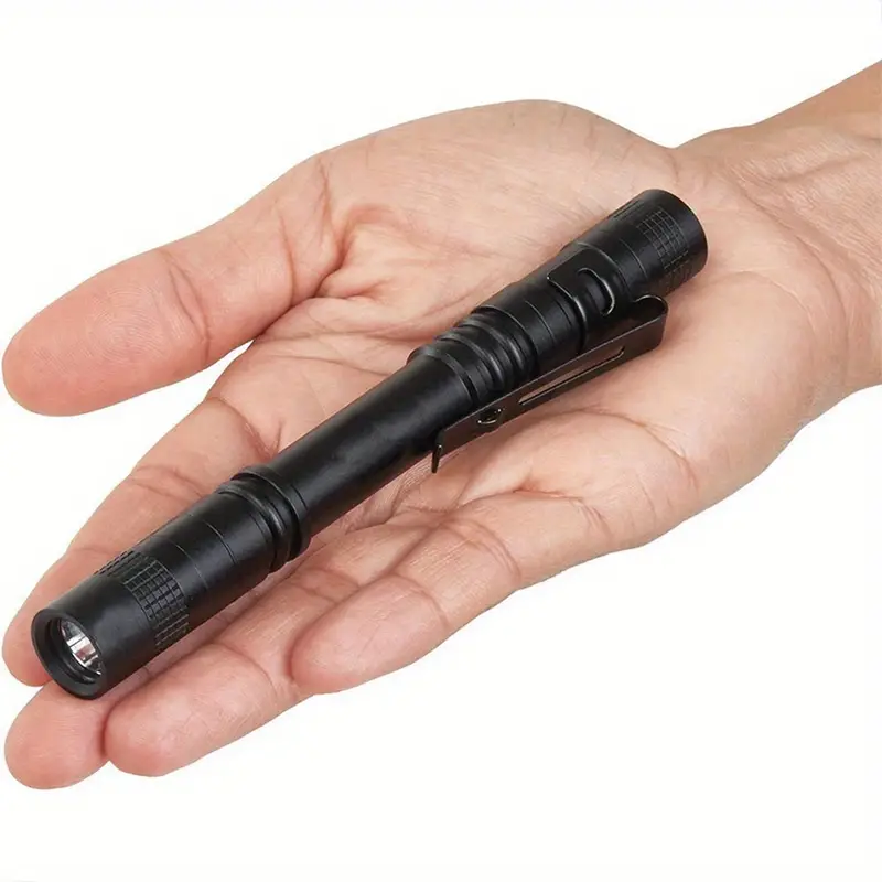 395nm Portable Uv Black Light Flashlights Pen Clip - Temu